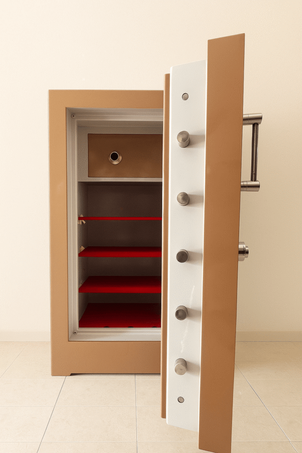 120CM Ultra Zırhlı Çelik Para Kasası Bronz