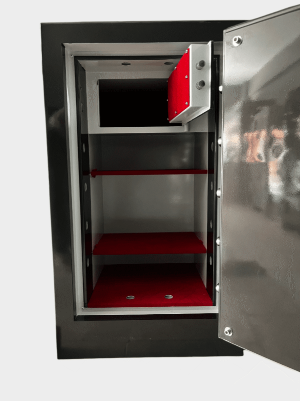 Ultra Zırhlı Çelik Para Kasası Siyah 125cm