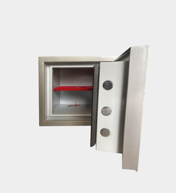 şifreli Ev ve ofis tipi kasası gri