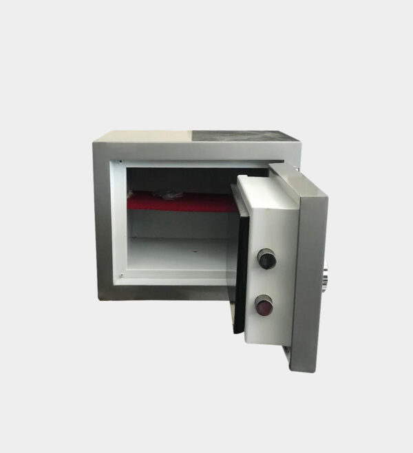 şifreli Ev ve ofis tipi kasası gri