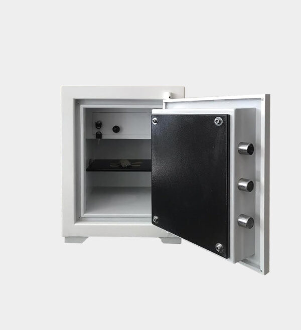 zırhlı şifreli Ev ve ofis tipi kasası beyaz 60cm