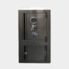Çift Kapılı Şifreli Ev ve Ofis Tipi Kasası Antrasit Gri