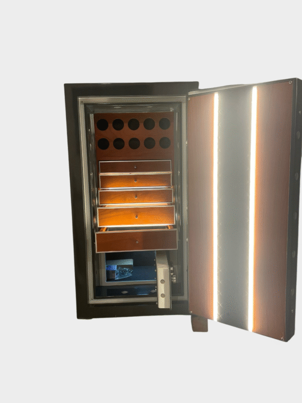 Ultra Zırhlı Çelik Para Kasası Antrasit Gri